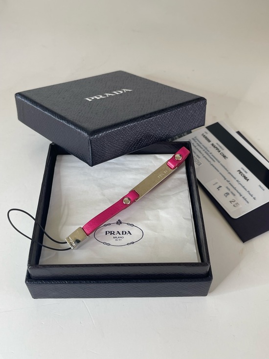 Prada Accessories - Prada phone strap with box and authentication card